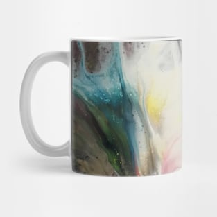 Precision Fall Colors Fluid Art Painting Mug